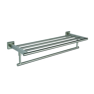 Quatre Porte-serviettes Double d'extérieur en acier inoxydable
