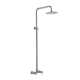 Douche extérieure murale en inox