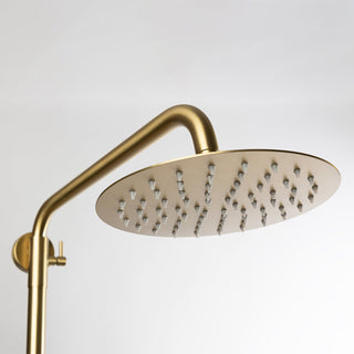 Douche extérieure murale en acier inoxydable – Finition or